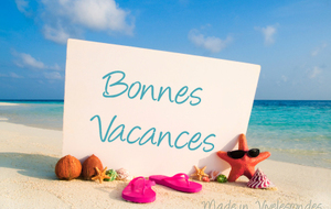 Bonnes vacances à tous !