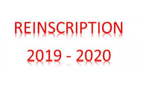 Ré-inscriptions