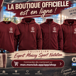La Boutique Moissy Sport Natation est en ligne !